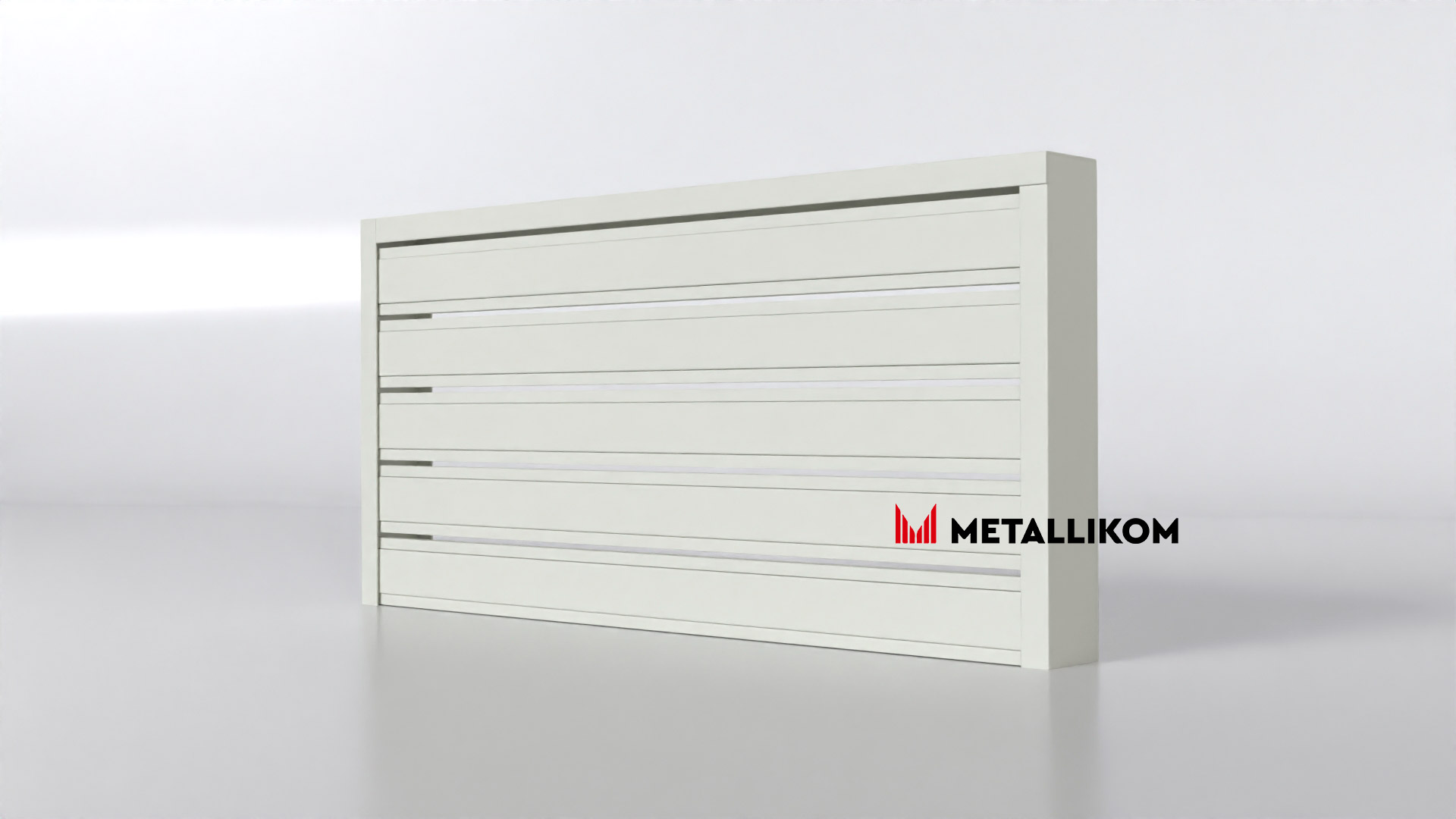 Планкен для забора 120 mm RAL 9002 – покрытие порошковое, толщина 0,45 мм