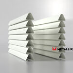 Ламели для забора жалюзи Premium U RAL 9010 – покрытие полиэстер, толщина 0,45 мм в Краснодаре | фото 3